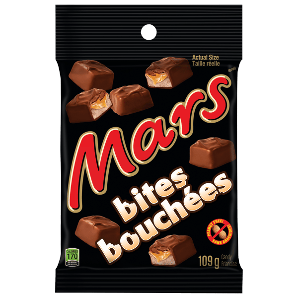 Bouchées MARS, 109 g